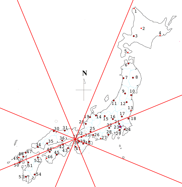 ���ɕ��ʐ}